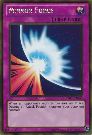 Mirror Force — Premium Gold - Unlimited — Yu-Gi-Oh!