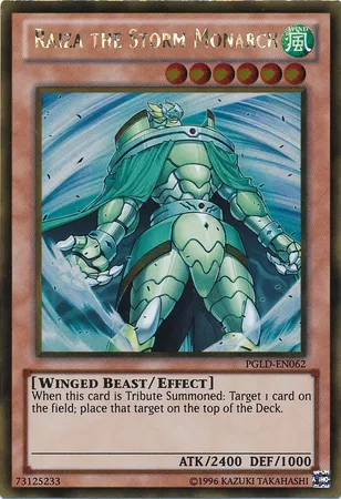 Raiza the Storm Monarch — Premium Gold - Unlimited — Yu-Gi-Oh!