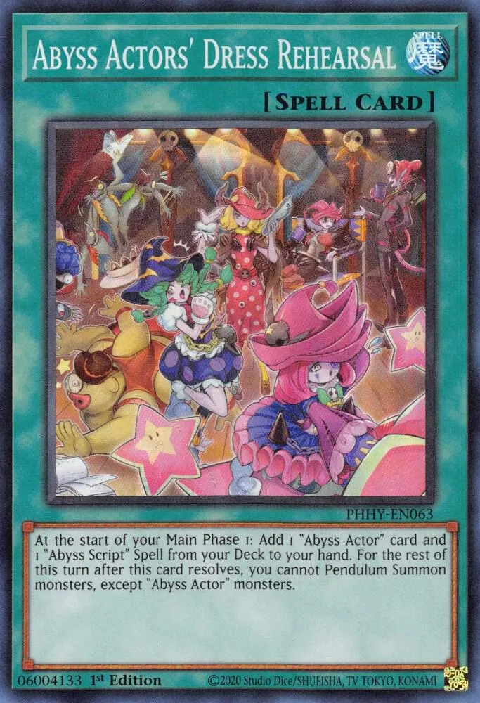 Répétition Générale d'Acteur des Abysses — Photon Hypernova — Yu-Gi-Oh!