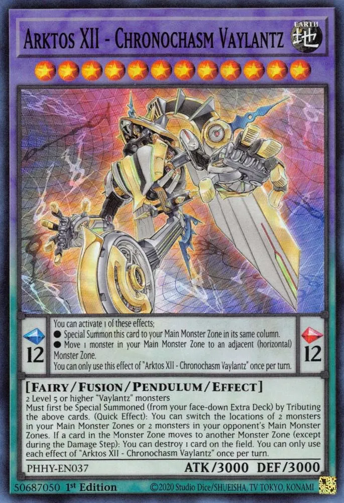 Arktos XII - Chronochasm Vaylantz — Photon Hypernova — Yu-Gi-Oh!