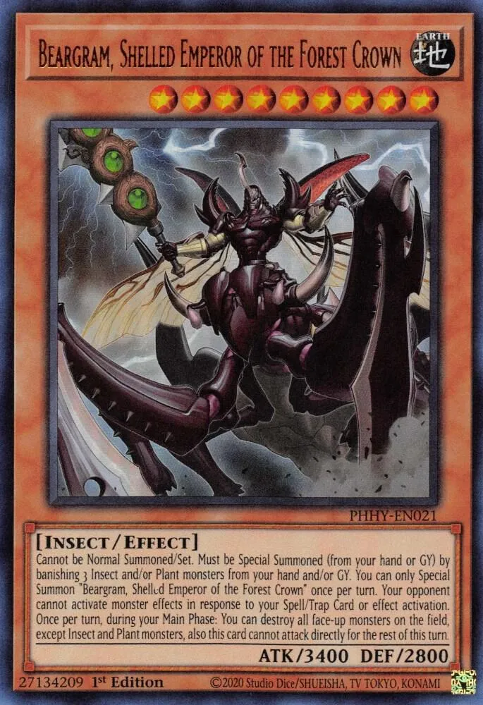 Beargram, Shelled Emperor of the Forest Crown — Photon Hypernova — Yu-Gi-Oh!
