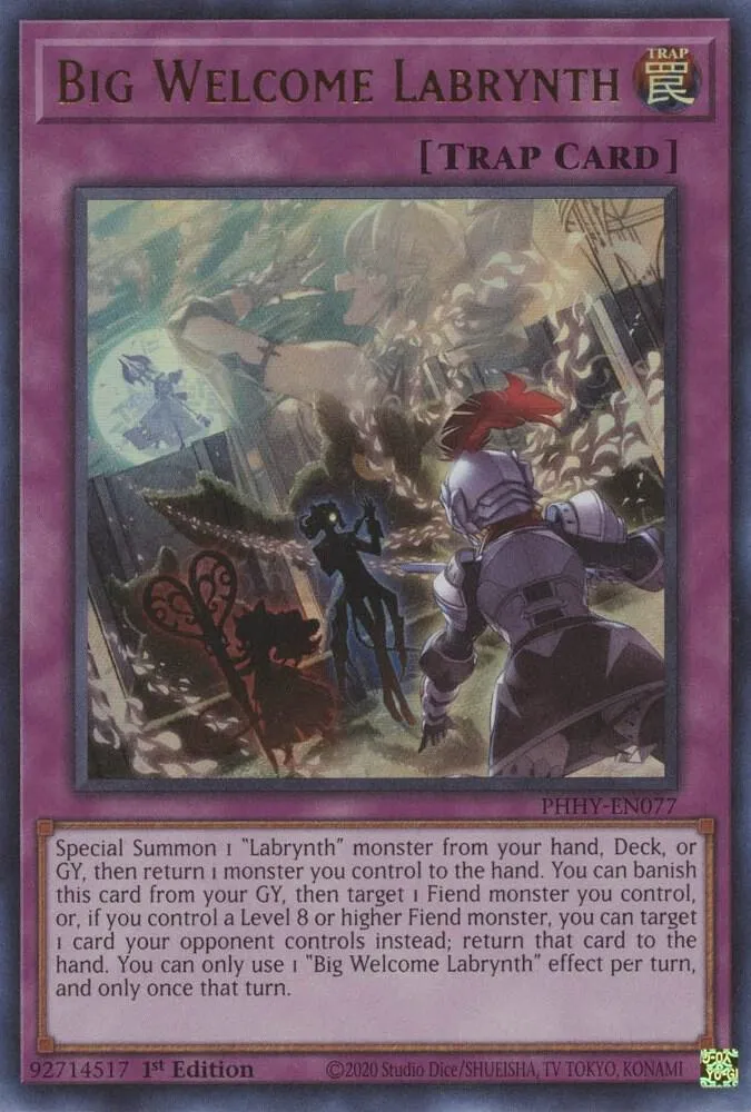 Big Welcome Labrynth from Photon Hypernova - Yu-Gi-Oh!