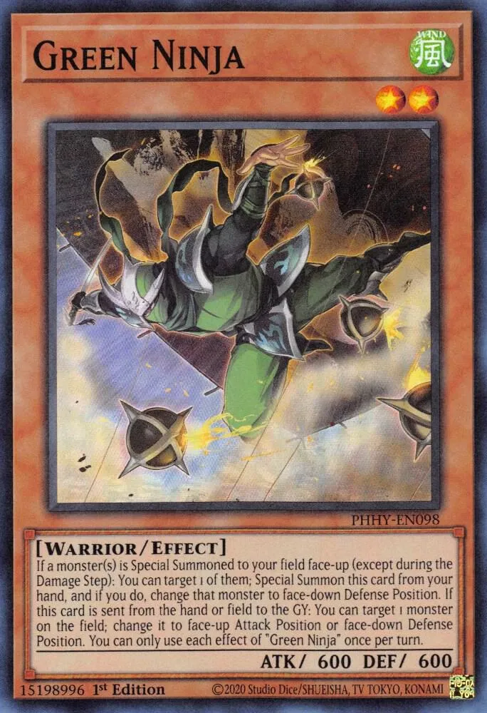 Green Ninja — Photon Hypernova — Yu-Gi-Oh!