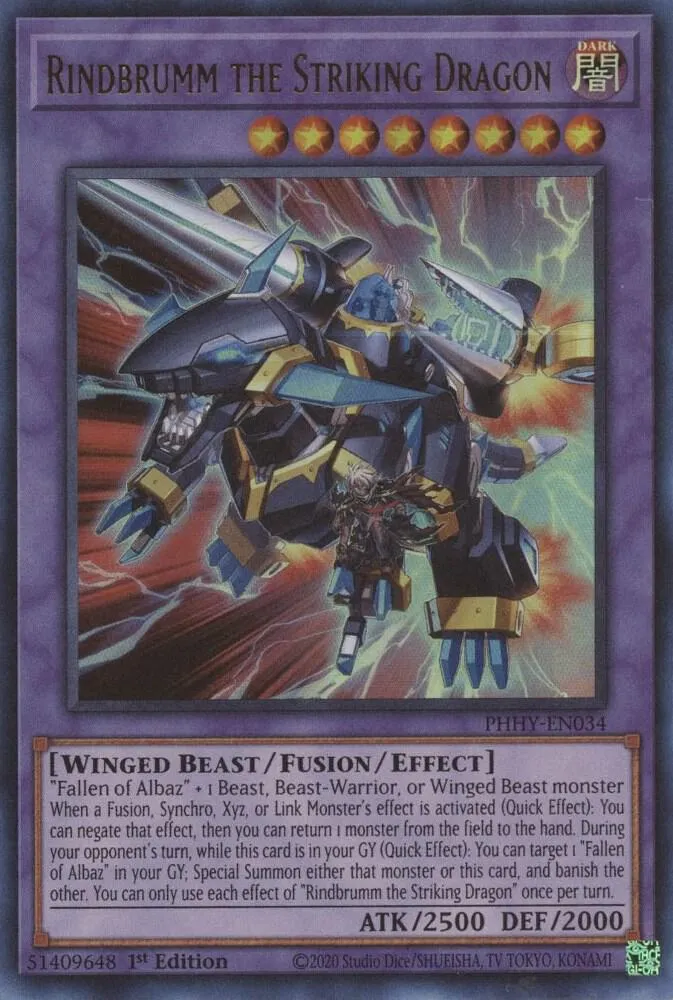 Rindbrumm the Striking Dragon — Photon Hypernova — Yu-Gi-Oh!