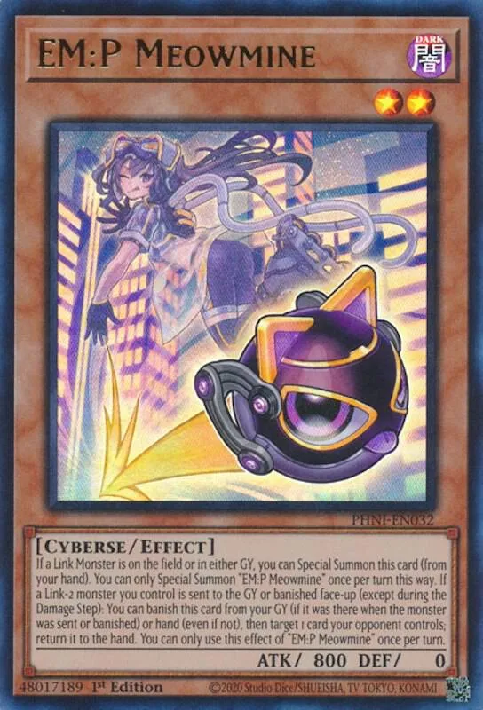 EM:P Meowmine — Phantom Nightmare — Yu-Gi-Oh!