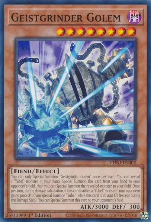 Golem Broyeurgeist — Phantom Nightmare — Yu-Gi-Oh!