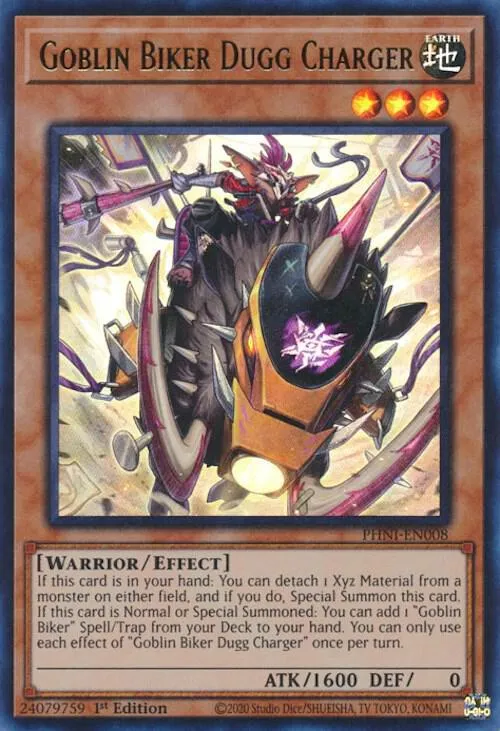 Goblin Biker Dugg Charger — Phantom Nightmare — Yu-Gi-Oh!