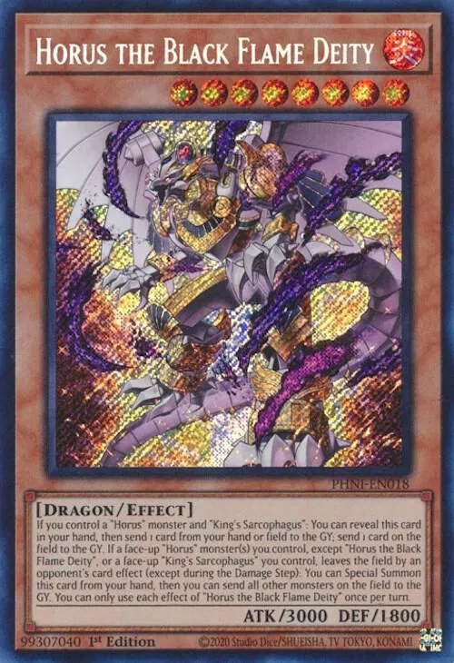Horus the Black Flame Deity — Phantom Nightmare — Yu-Gi-Oh!