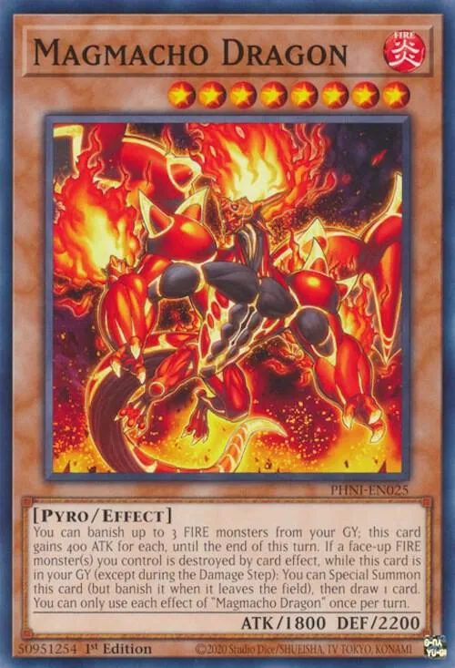 Dragon Magmacho — Phantom Nightmare — Yu-Gi-Oh!