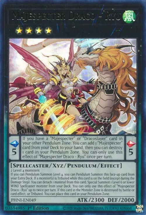 Majespecter Draco - Ryu — Phantom Nightmare — Yu-Gi-Oh!
