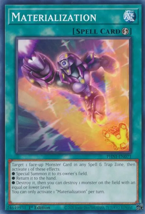 Matérialisation — Phantom Nightmare — Yu-Gi-Oh!