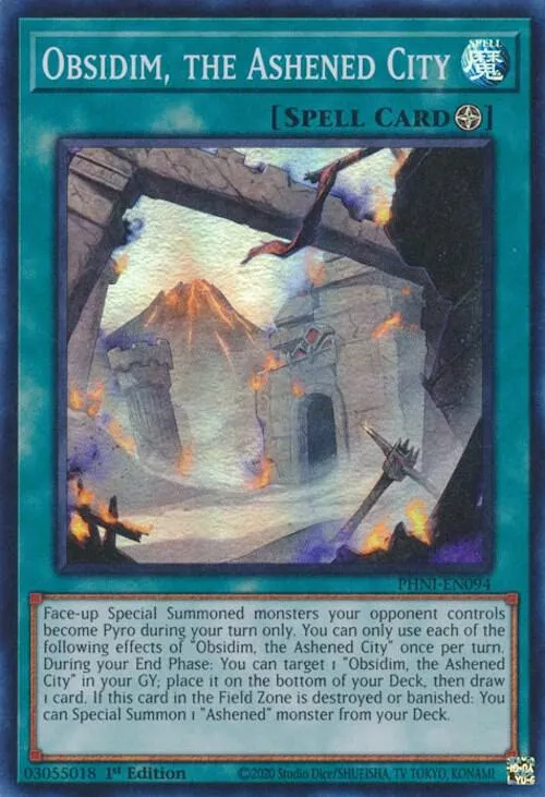 Obsidim, the Ashened City — Phantom Nightmare — Yu-Gi-Oh!