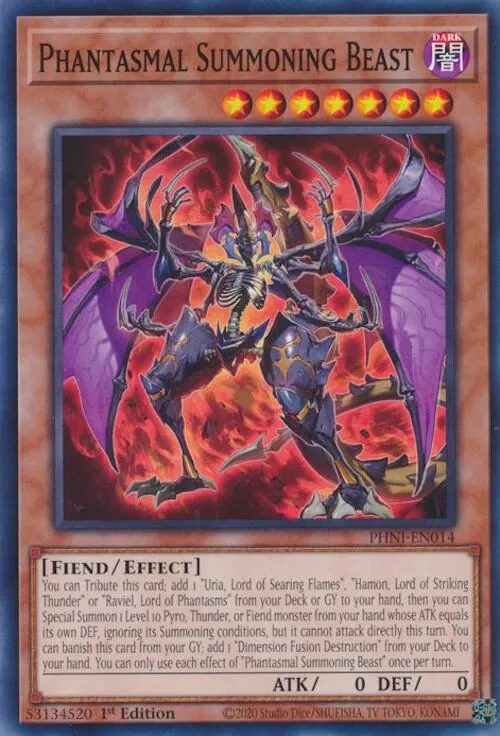 Phantasmal Summoning Beast from Phantom Nightmare - Yu-Gi-Oh!