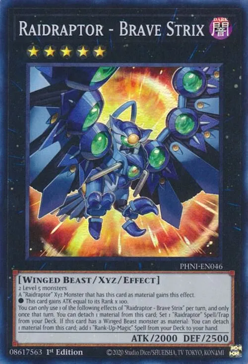 Raidraptor - Brave Strix — Phantom Nightmare — Yu-Gi-Oh!