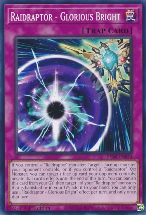 Raidraptor - Brillance Glorieuse — Phantom Nightmare — Yu-Gi-Oh!