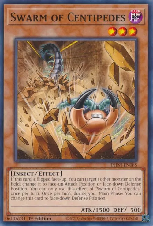Nuée de Mille-Pattes — Phantom Nightmare — Yu-Gi-Oh!