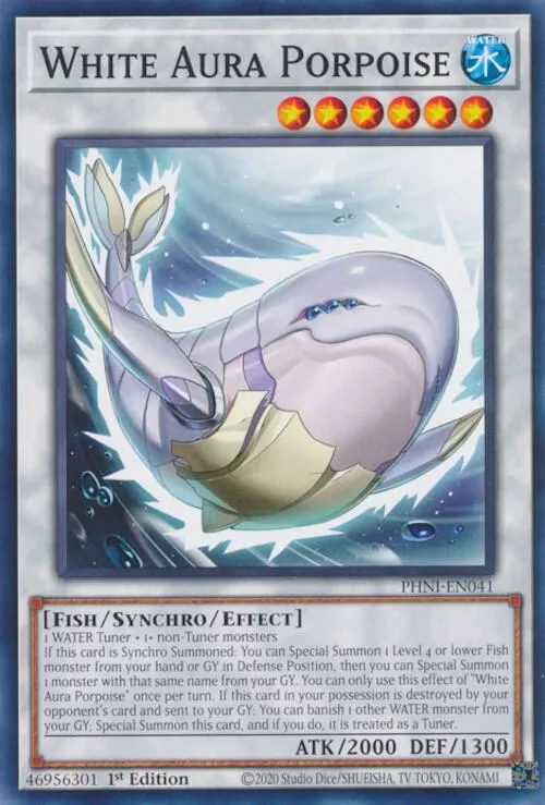 Marsouin Aura Blanche — Phantom Nightmare — Yu-Gi-Oh!