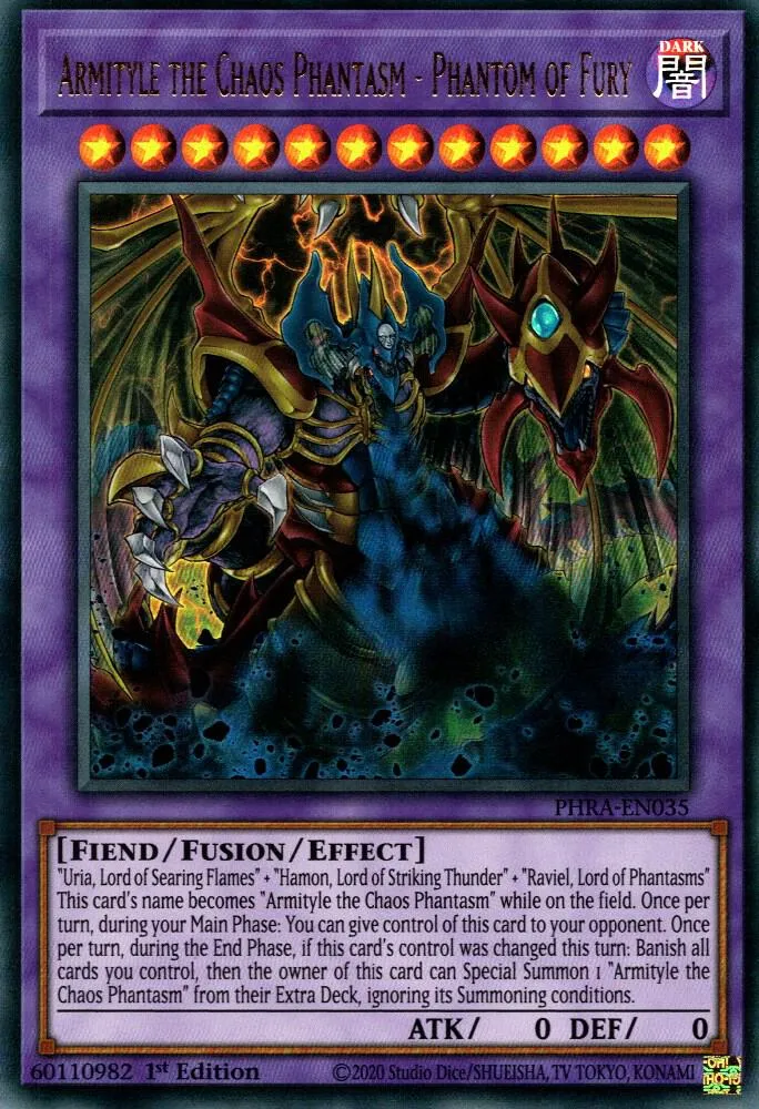 Armityle the Chaos Phantasm - Phantom of Fury — Phantom Rage — Yu-Gi-Oh!