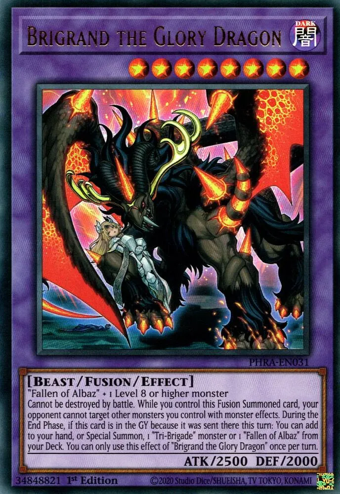 Brigrand the Glory Dragon — Phantom Rage — Yu-Gi-Oh!
