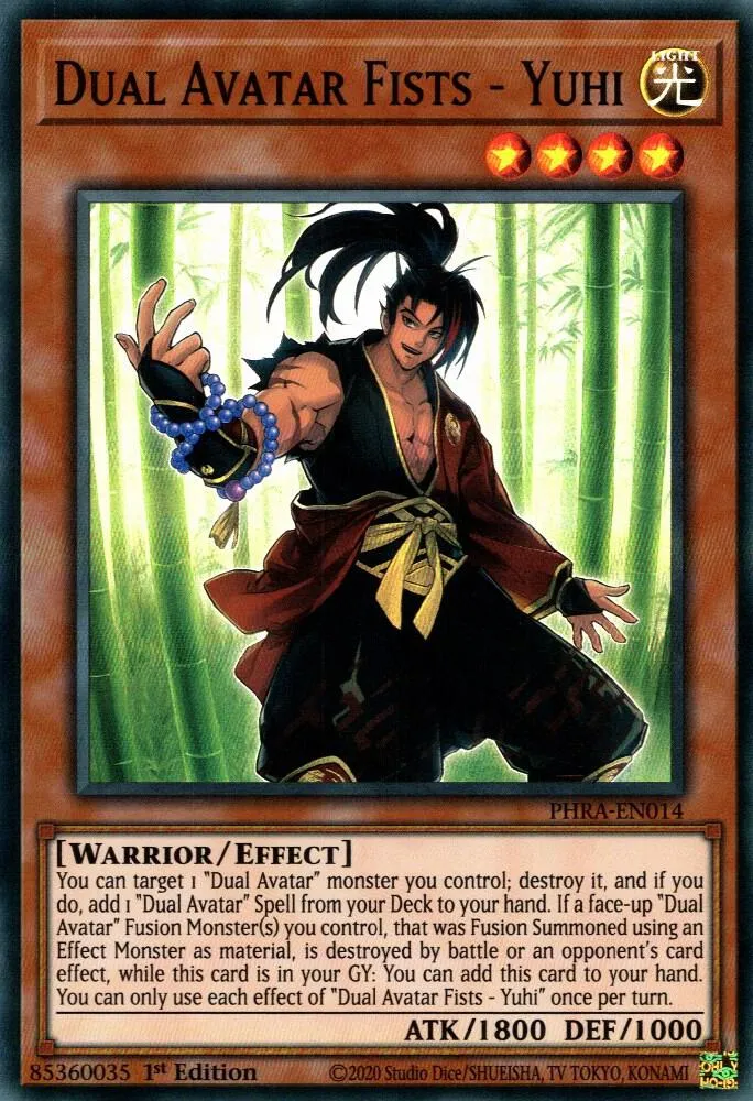 Dual Avatar Fists - Yuhi — Phantom Rage — Yu-Gi-Oh!
