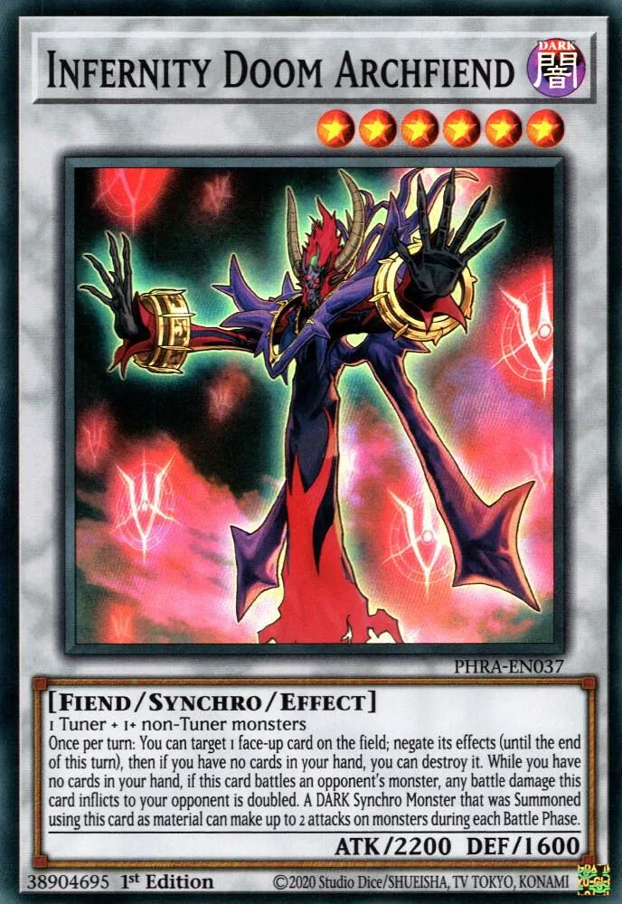 Archdémon de la Mort Enfernité — Phantom Rage — Yu-Gi-Oh!