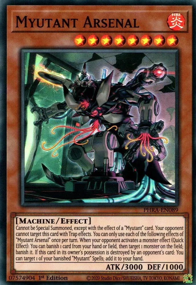 Myutant Arsenal — Phantom Rage — Yu-Gi-Oh!