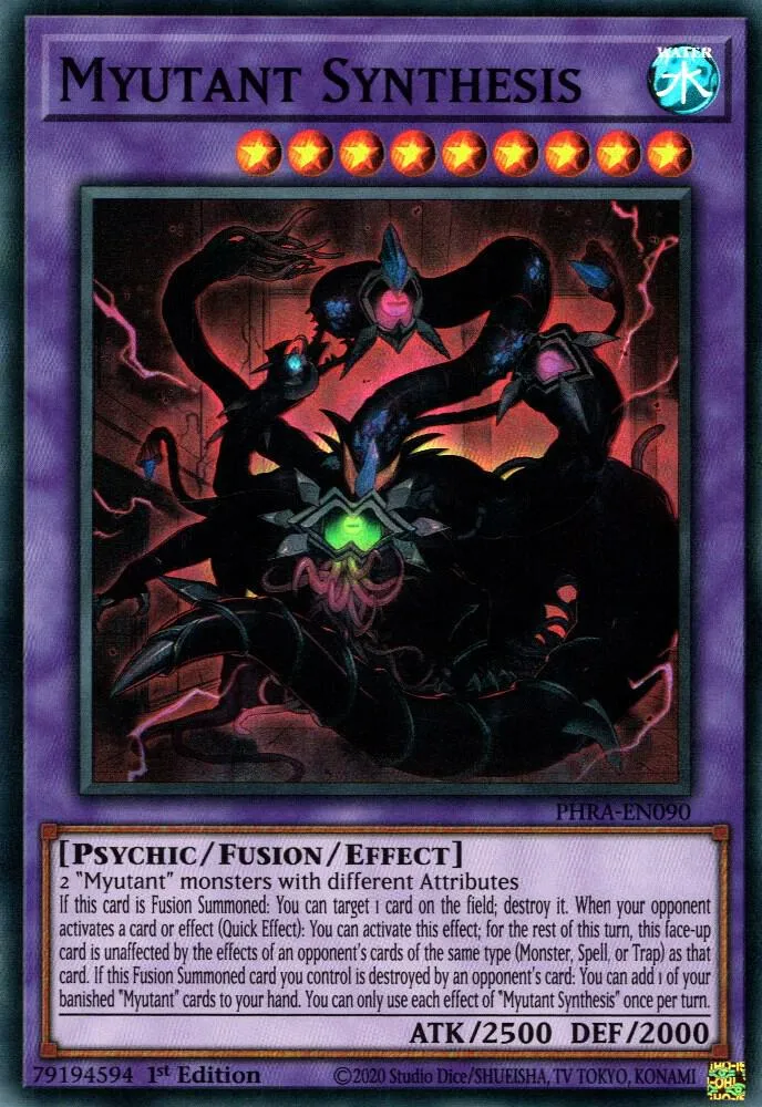 Myutant Synthesis — Phantom Rage — Yu-Gi-Oh!
