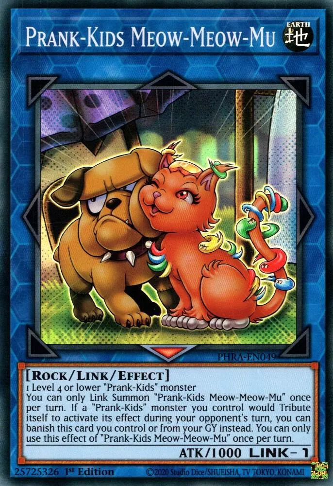 Prank-Kids Meow-Meow-Mu — Phantom Rage — Yu-Gi-Oh!