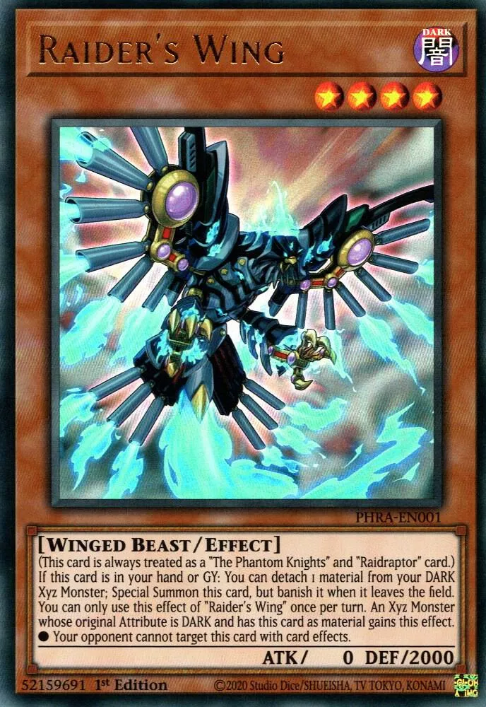 Raider's Wing — Phantom Rage — Yu-Gi-Oh!