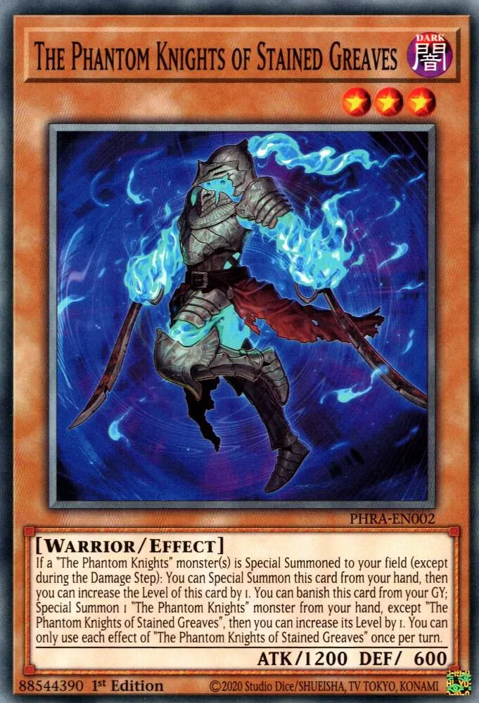 The Phantom Knights of Stained Greaves — Phantom Rage — Yu-Gi-Oh!