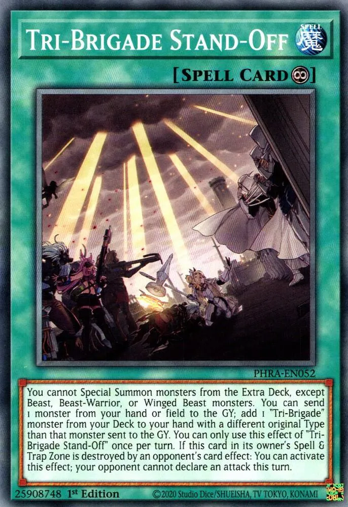 Tri-Brigade Stand-Off — Phantom Rage — Yu-Gi-Oh!
