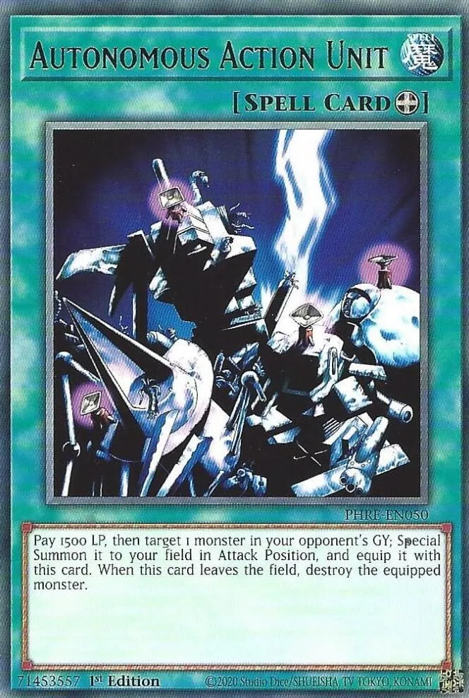 Autonomous Action Unit — Phantom Revenge — Yu-Gi-Oh!