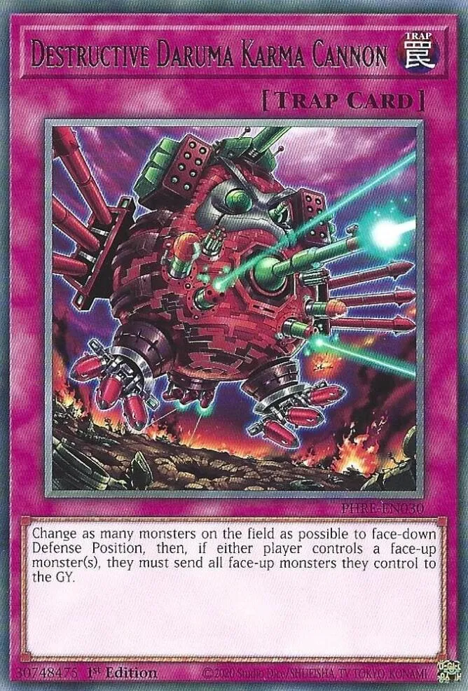 Destructive Daruma Karma Cannon — Phantom Revenge — Yu-Gi-Oh!