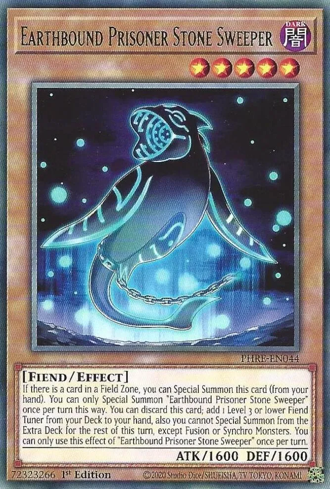 Earthbound Prisoner Stone Sweeper — Phantom Revenge — Yu-Gi-Oh!