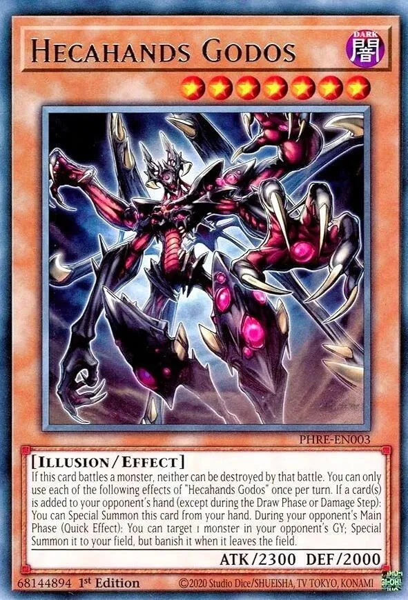 Hecahands Godos — Phantom Revenge — Yu-Gi-Oh!