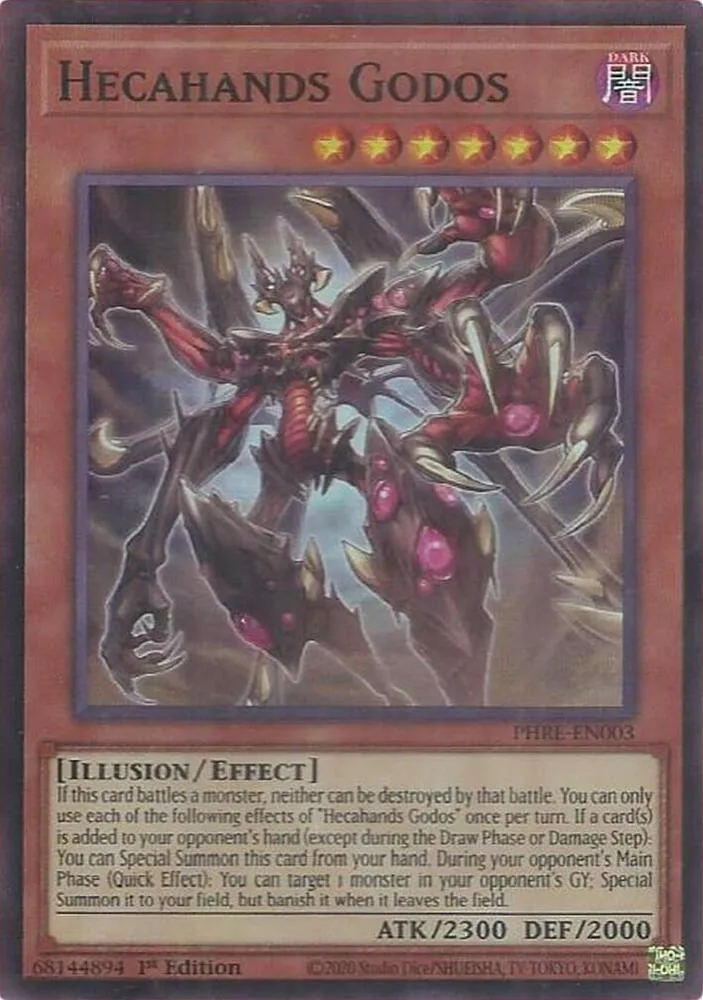 Hecahands Godos — Phantom Revenge — Yu-Gi-Oh!