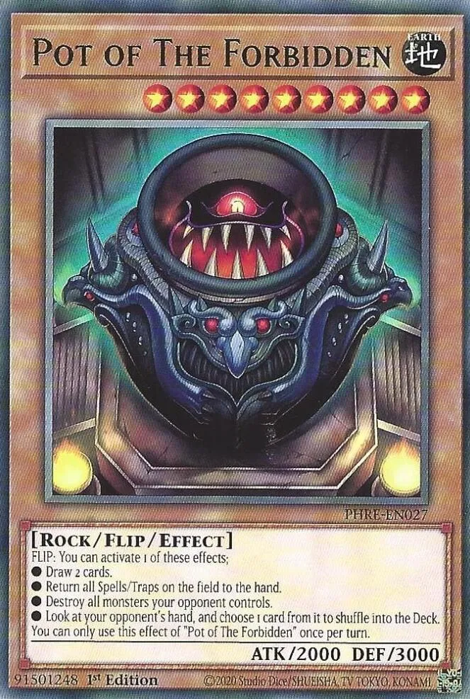 Pot of The Forbidden — Phantom Revenge — Yu-Gi-Oh!