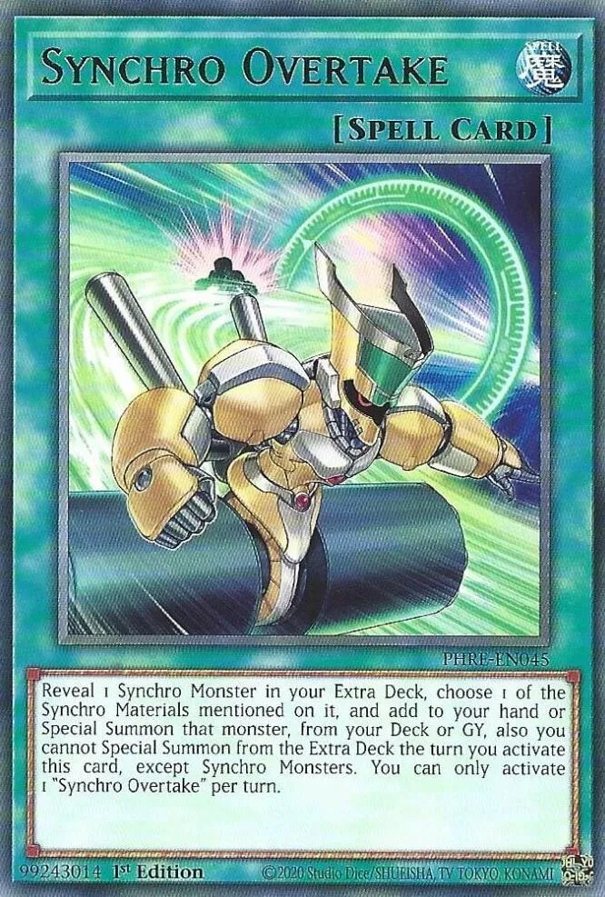 Synchro Overtake — Phantom Revenge — Yu-Gi-Oh!