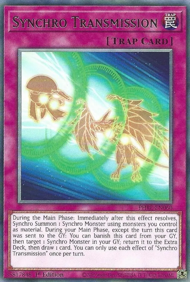 Synchro Transmission — Phantom Revenge — Yu-Gi-Oh!