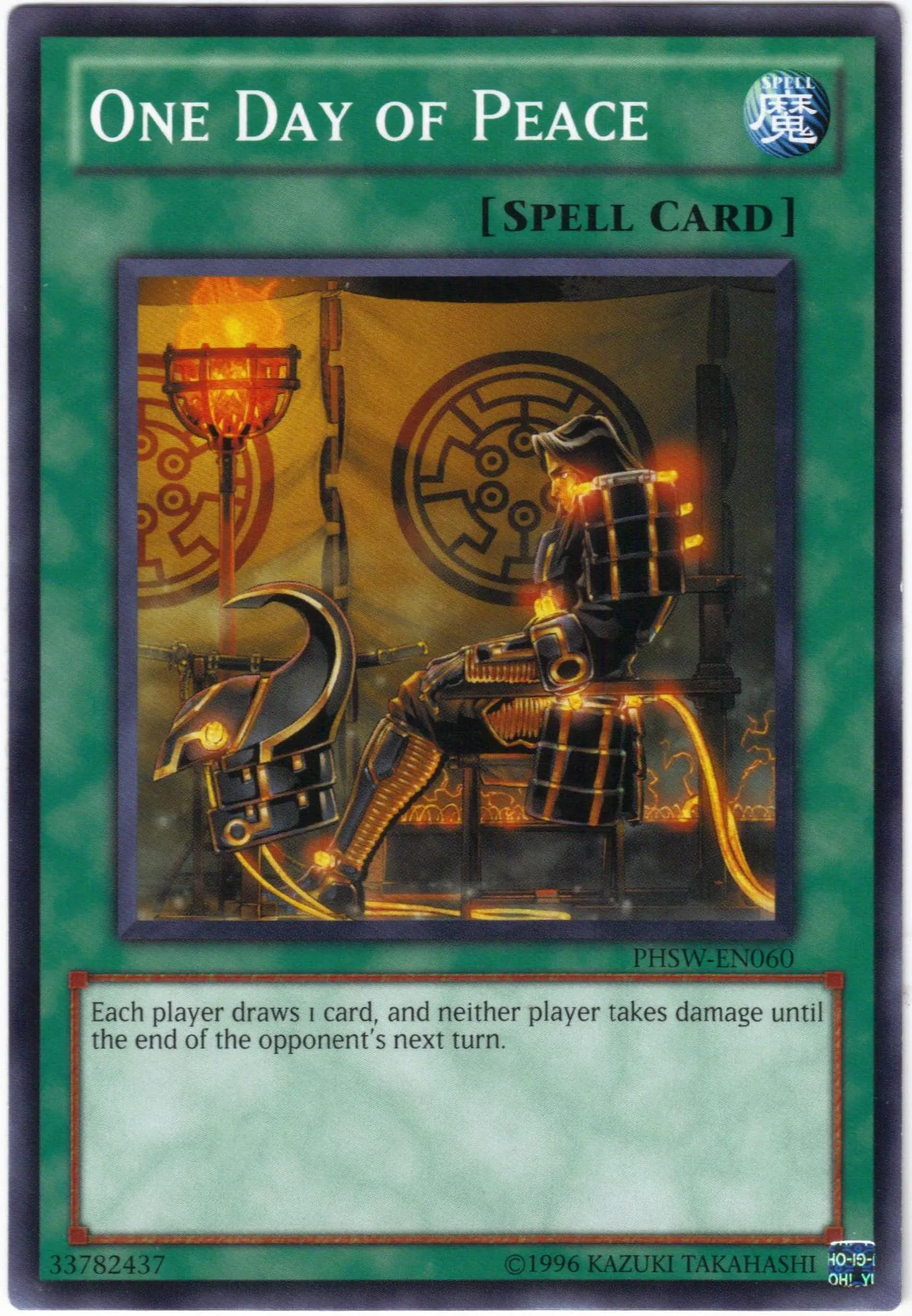 One Day of Peace — Photon Shockwave - Unlimited — Yu-Gi-Oh!