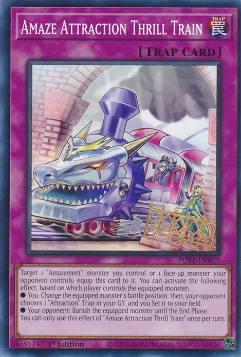 Attraction-Étonnante Train du Frisson — Power of the Elements — Yu-Gi-Oh!
