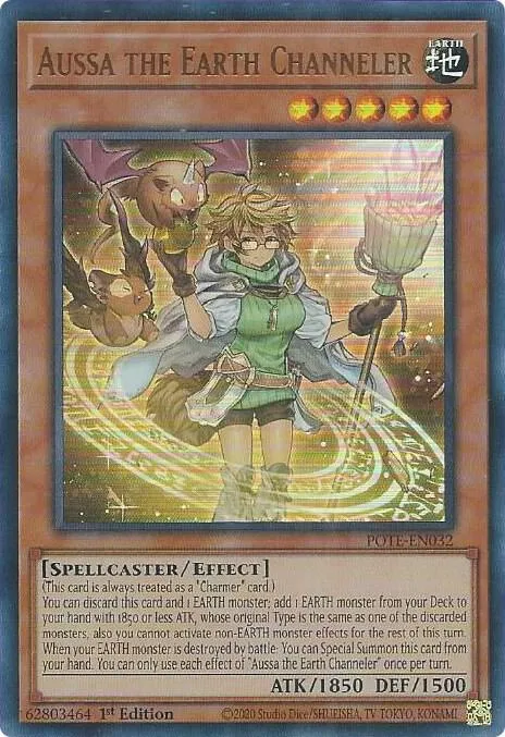 Aussa the Earth Channeler — Power of the Elements - Unlimited — Yu-Gi-Oh!
