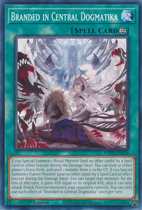 Marqué du Dogmatika Fondamental — Power of the Elements — Yu-Gi-Oh!