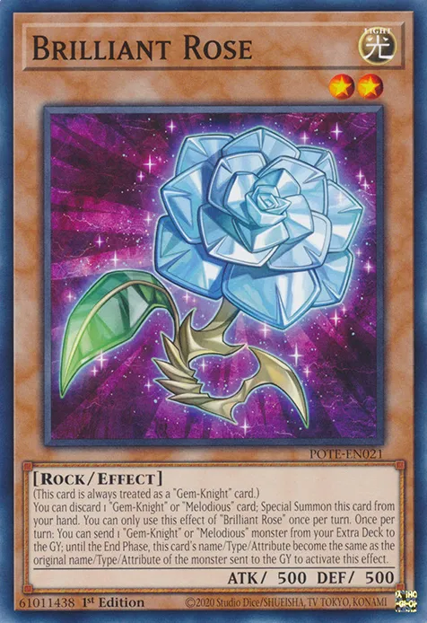 Rose Brillante — Power of the Elements — Yu-Gi-Oh!