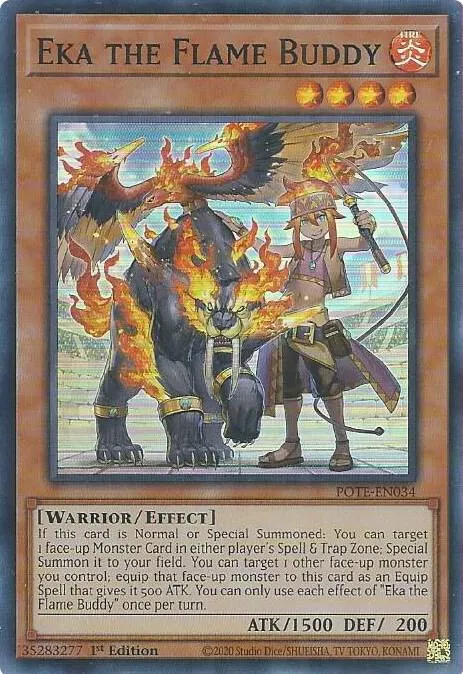 Eka the Flame Buddy — Power of the Elements - Unlimited — Yu-Gi-Oh!
