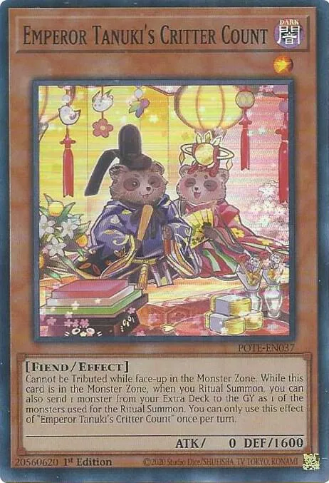Emperor Tanuki's Critter Count — Power of the Elements - Unlimited — Yu-Gi-Oh!