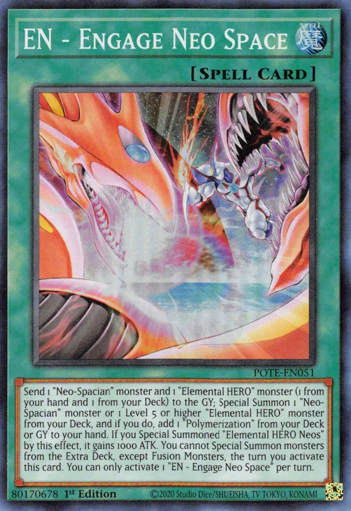 EN - Engage Neo Space — Power of the Elements — Yu-Gi-Oh!