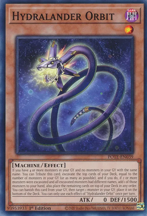 Orbite Hydralander — Power of the Elements — Yu-Gi-Oh!