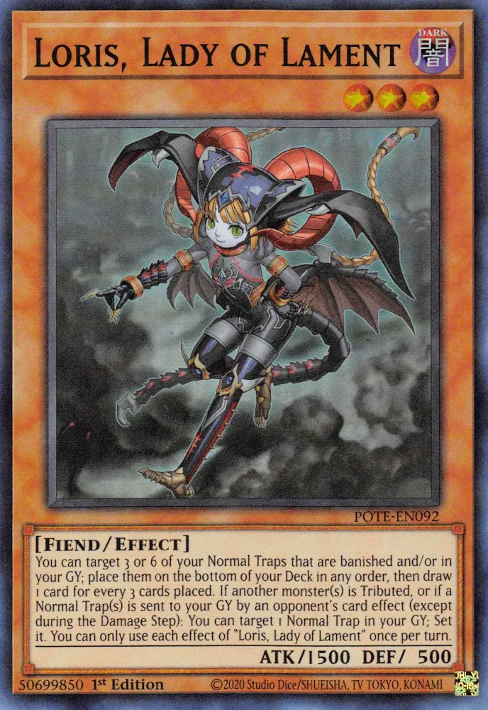Loris, Lady of Lament — Power of the Elements — Yu-Gi-Oh!