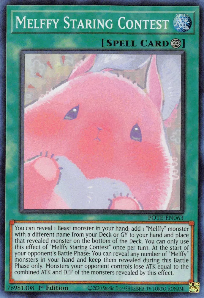 Melffy Staring Contest — Power of the Elements — Yu-Gi-Oh!